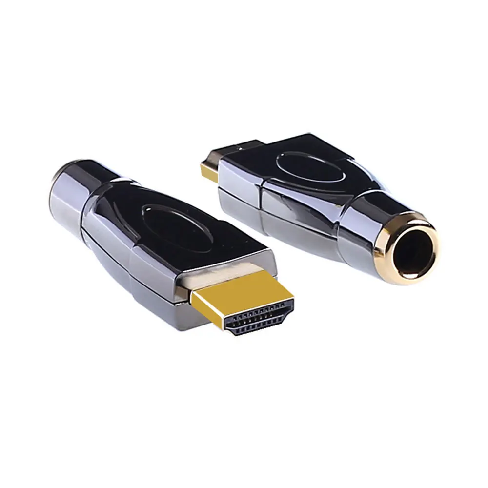 1 szt. Głowica HDMI HDMI DIY spawane złącze kabla o wysokiej rozdzielczości 2.0 złącze o wysokiej rozdzielczości 10.5mm 8.6mm