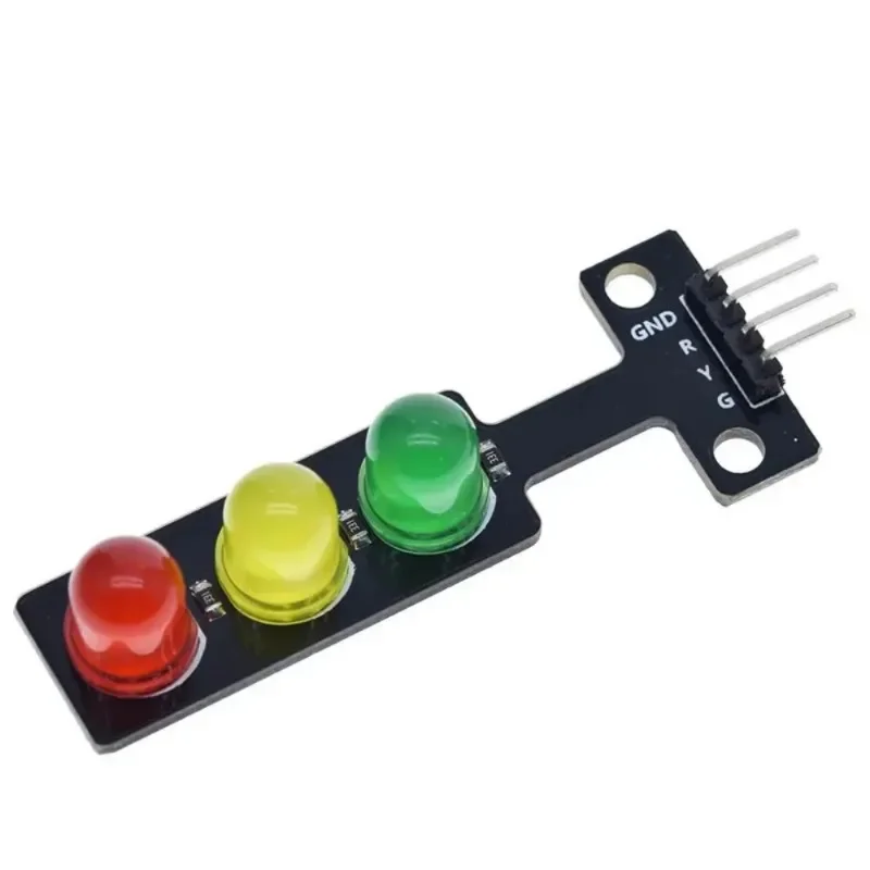 1/5/10PCS 5VTraffic Light LED Display Module for Arduino Red Yellow Green LED RGB -Traffic Light for Traffic Light System Module
