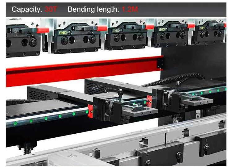 Máquina de prensa CNC servoeléctrica, herramientas de flexión para hojas de Metal para plantas de fabricación