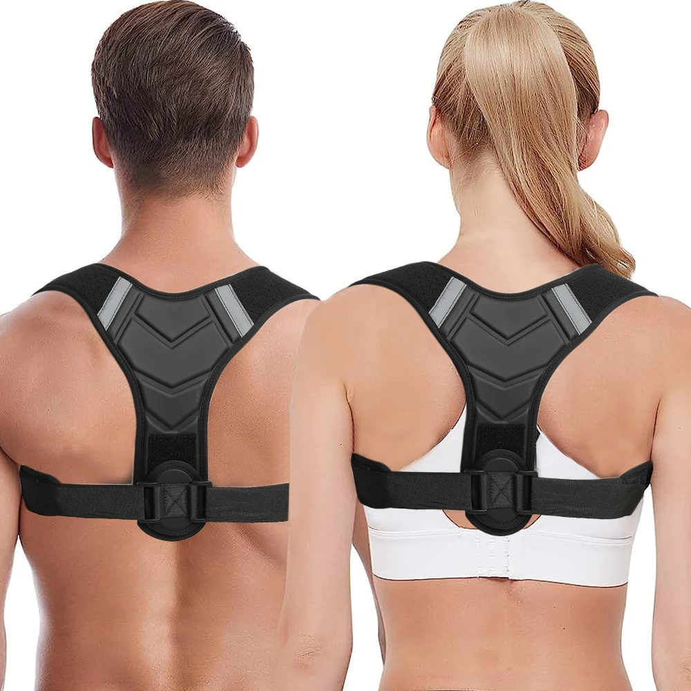 Invisible Comfort Fit Posture Corrector, 1Pcs Breathable Back Support Brace for Daily Wear, Relieves Neck & Shoulder Pain