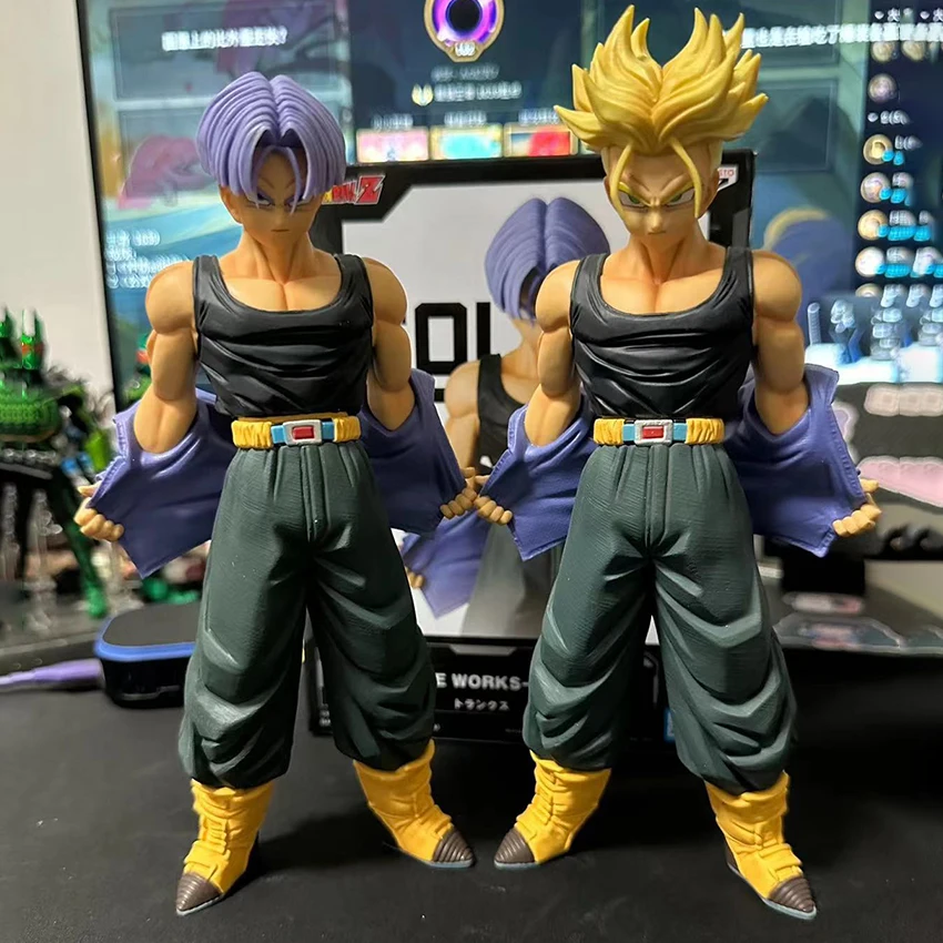 New 21cm Anime Dragon Ball Z Future Trunks Action Figures Super Saiyan Trunks Anime Figure Collection Dbz Decor Model Toys Gifts