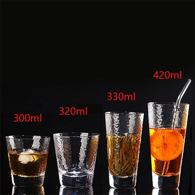 4pcs/1pcs Wine Glasses Sets 300ml/320ml/330ml/420ml Glass Coffee Cup Diamond Painting Luxury Wedding Gifts Drinkware Water Cups