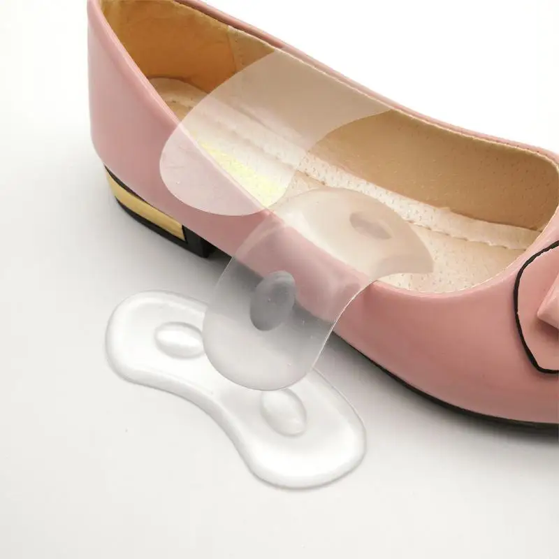 1 Paar Weiche Silikon-Fersenpolster Anti-Blasen Rutschfest für High Heels und Flats Täglicher Gebrauch Lindert Fersenschmerzen Reduziert Reibung – Detail 8