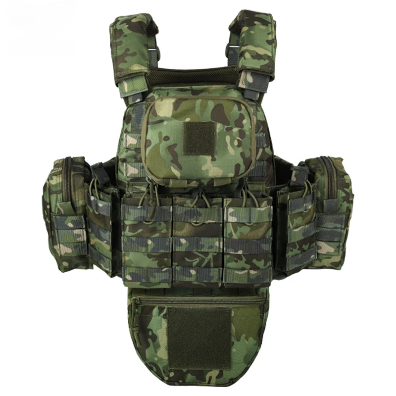 

multi-functional Molle Extension System can be detached , hard-wearing outdoor training uniform tactical vest tactical equipment