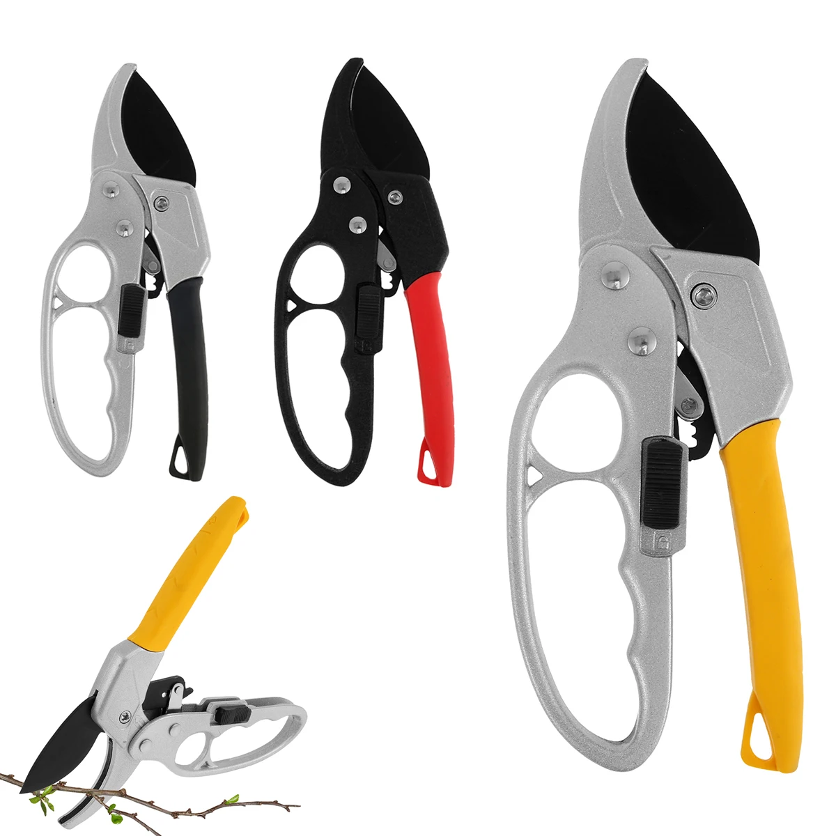 The New Pruning Shear Gardening Hand Pruning Ergonomic Scissors Bird Beak Shape Knife Head Fruit Grape Picking Tool Clippers