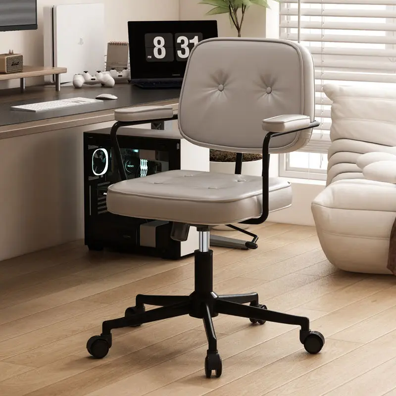 Computer Chair Comfortable Sitting Swivel Chair Home Universal Wheel Seat Dormitory Lift Office Chair Multifunctional Furniture