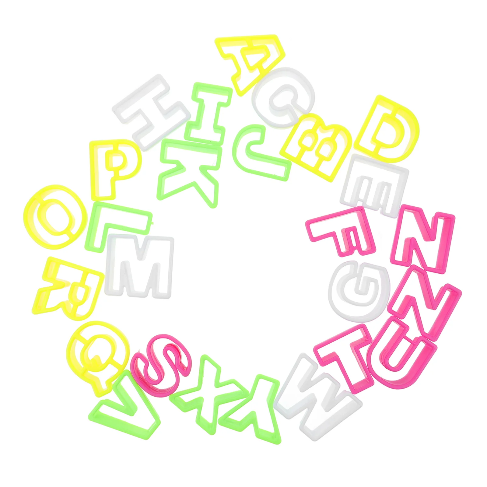 

26Pcs Alphabet Letter Cookie Cutter Biscuit Mold DIY Cake Fondant Bread Chocolate Decorating Tool Alphabet Biscuit Mold