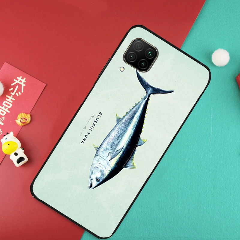  Bluefin Tuna Case For Huawei Nova Y91 Y61 Y60 Y70 Y90 Nova 9 SE 10 11i 8i 3i P20 P30 Pro P40 Lite Cover