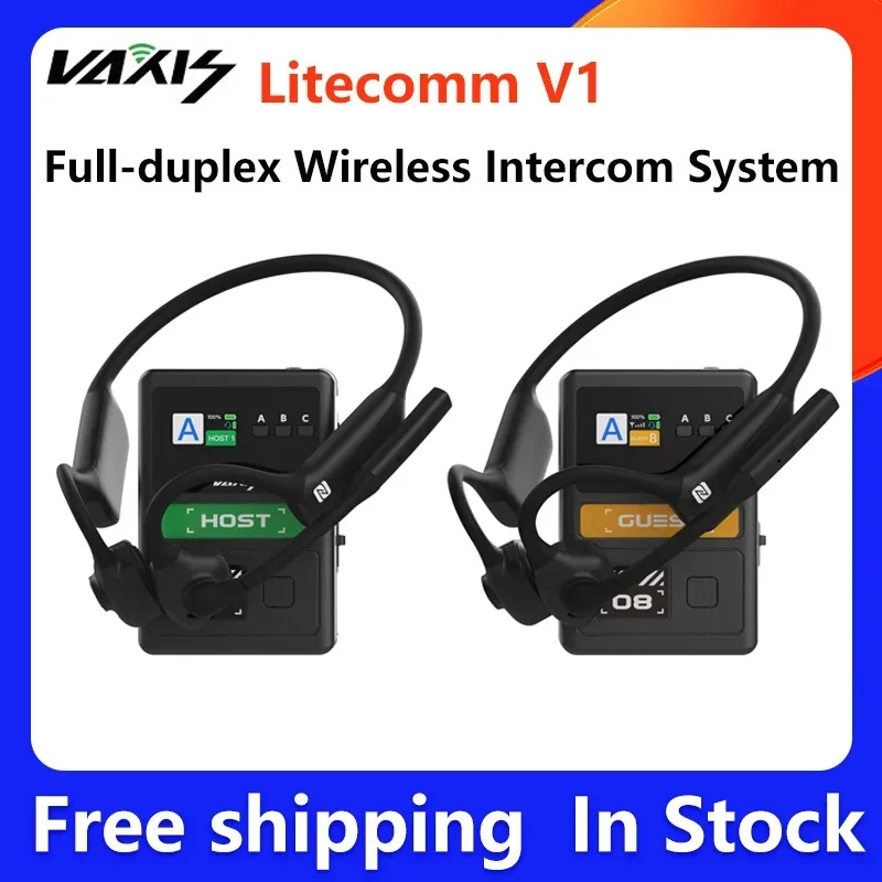 Vaxis Litecomm V1 Full-duplex Wireless Intercom System