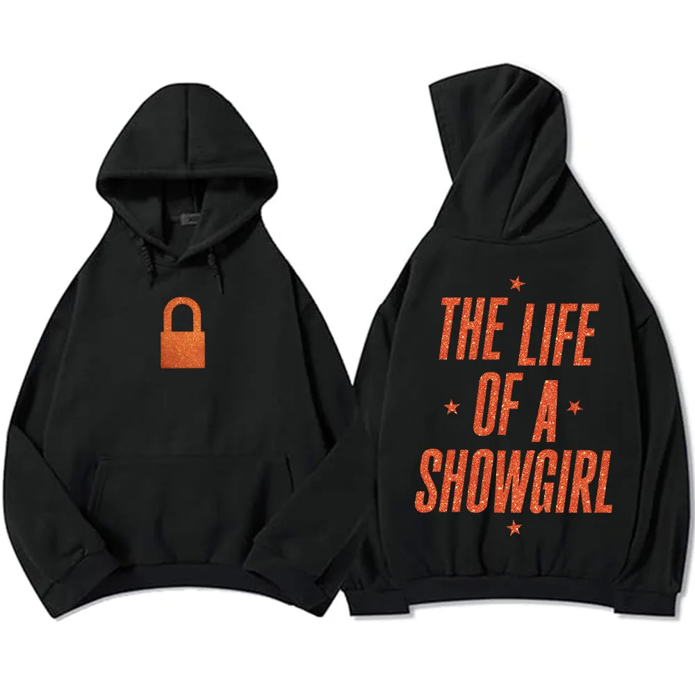 

The Life of A Showgirl Printing Hoodies Autumn Long Sleeve Hooded Sweatshirts Casual Men Women Pullovers Graphic Clothing