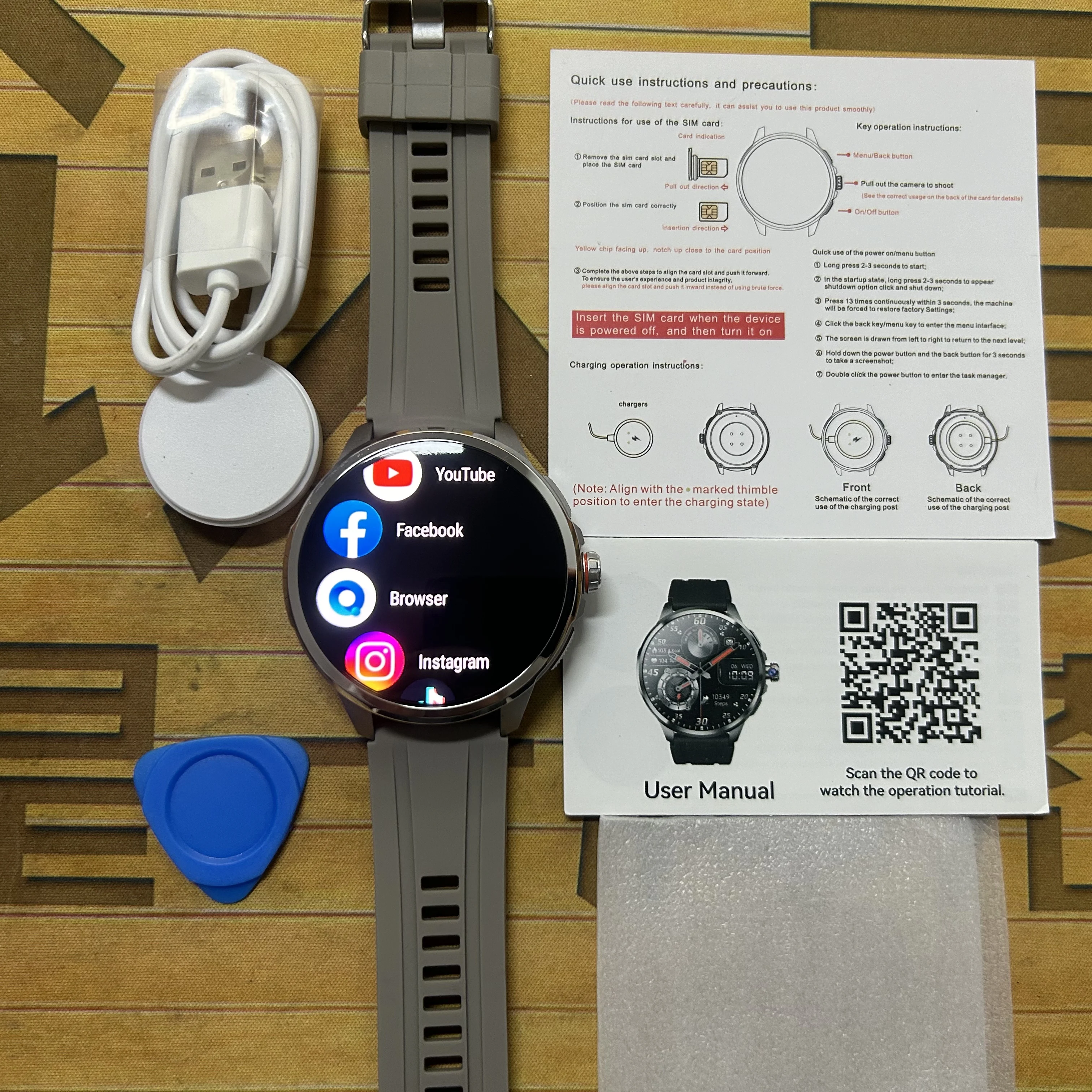Smartwatch H99 4G/5G LTE 1.95 – French Connection Watches Smartwatch App recenzja i cena