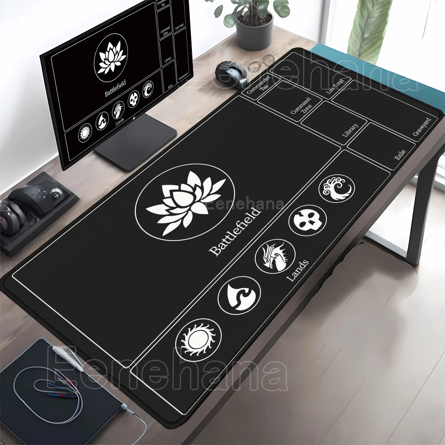 プレイマット マジック ザ ギャザリング マウスパッド MTG オフィス オーバーロック デスクマット ゲーム PC ラップトップ かわいい ラグ カーペット アクセサリー キーボード マウスパッド