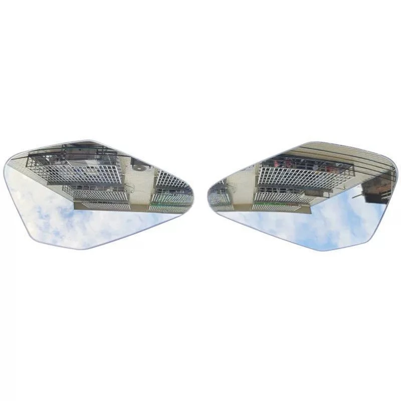 Increase Rearview Mirrors View Vision Lens For Kawasaki ZX25R ZX4R ZX6R Convex Mirror Ninja400 250 Ninja500 600 1000SX 1100SX