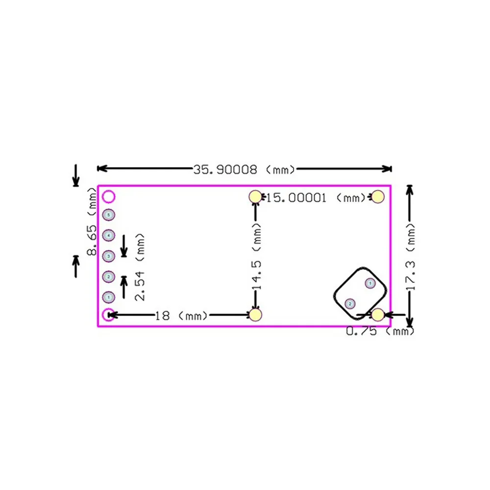 Microondas Radar Sensor Switch, Detectores Inteligentes de Indução, Indução Corporal, 4-28V, RCWL-0516, 50Pcs