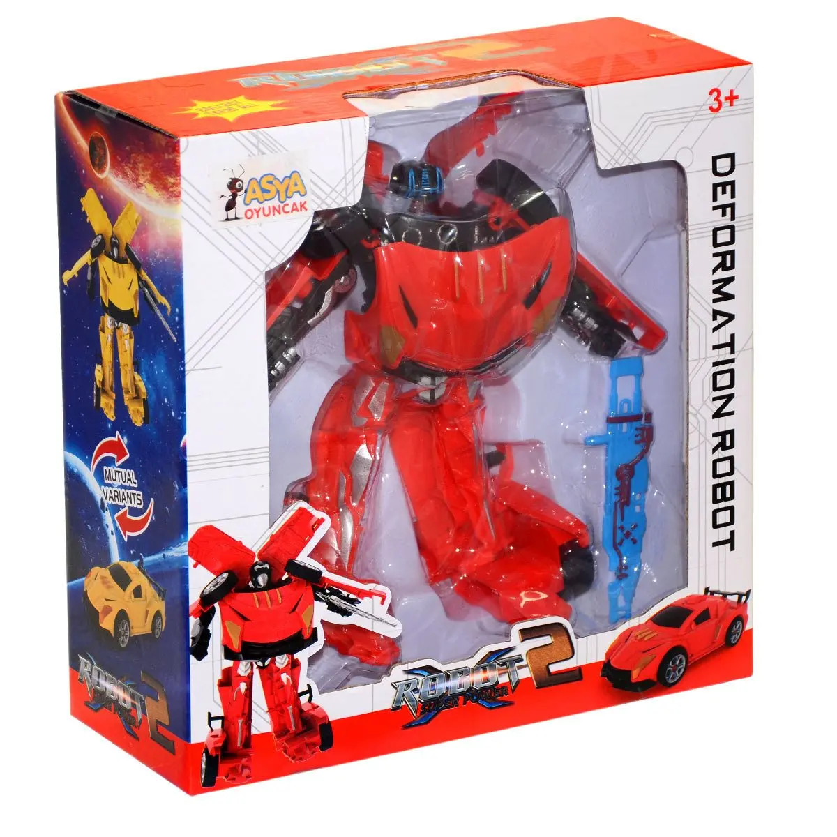 02717-M206-1 convertible super Power Robot-asian