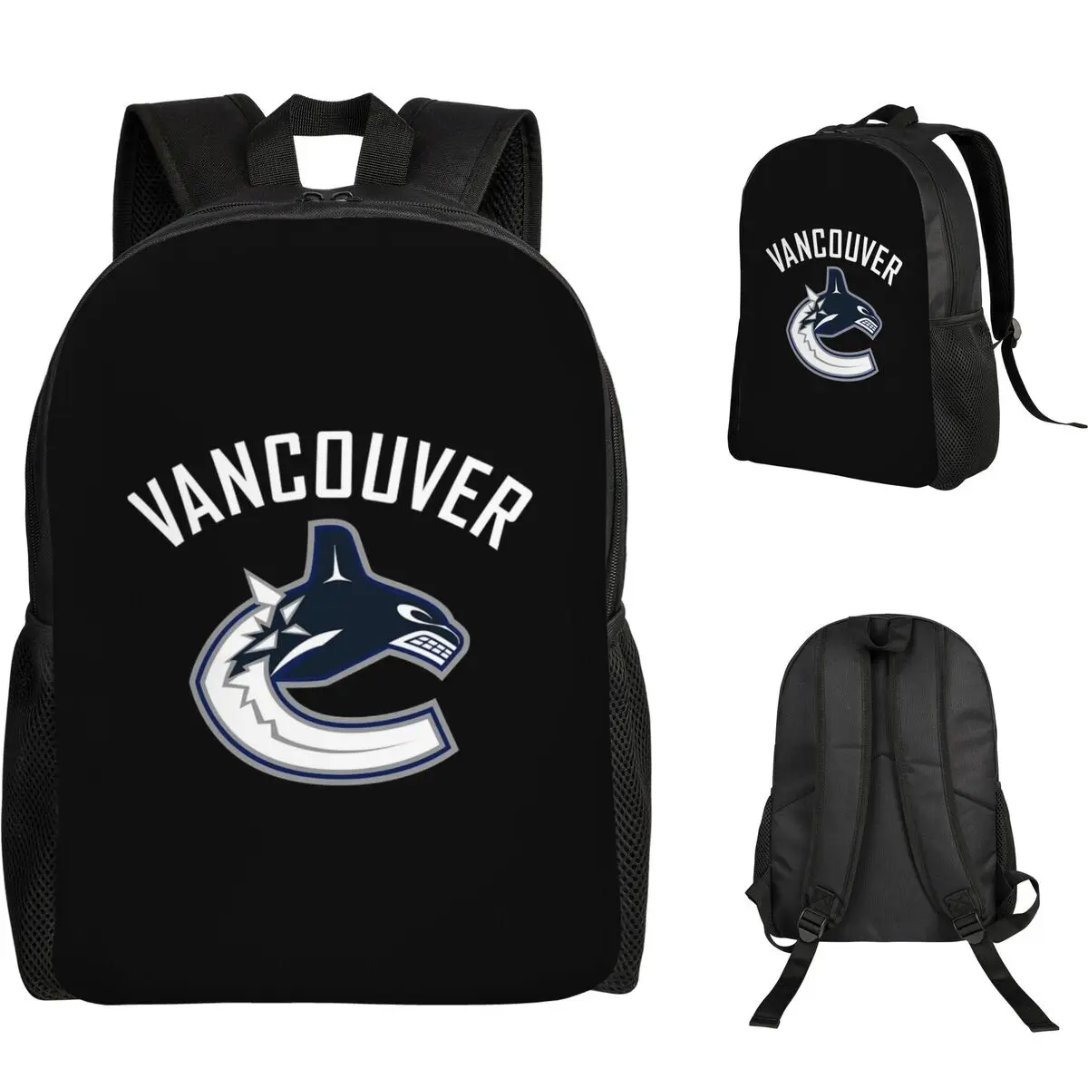 

Рюкзак Vancouver Hockey Canucks Essential Active для студентов, школьников, мальчиков и девочек, школьная сумка, сумка для компьютера, сумка через плечо
