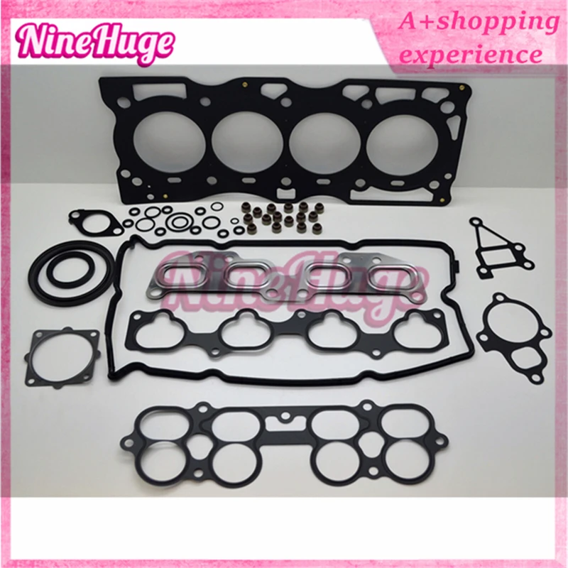 New QR25DE Engine Complete Full Gasket Set Kit for Nissan X-Trail/Sentra/Altima 2.5L 2488cc 50240800 10101-8J085 10101-AE226