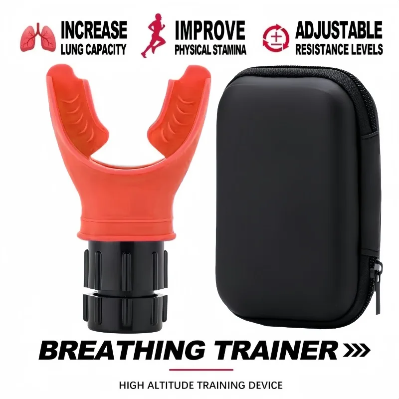 GYM Physiotherapy Rehabilitation Pulmonary Respiratory Trainer Home Resistance Breathing Training Lungs Improve Lung Capacity