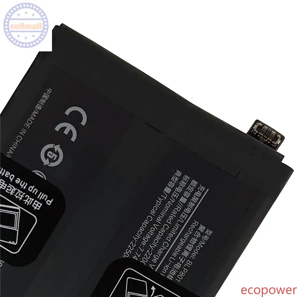 4500mAh Fast Shipping Brand New Battery BLP801 for Oneplus 8T / 9R  mobile Phone Premium Replacement  Battery+Tools
