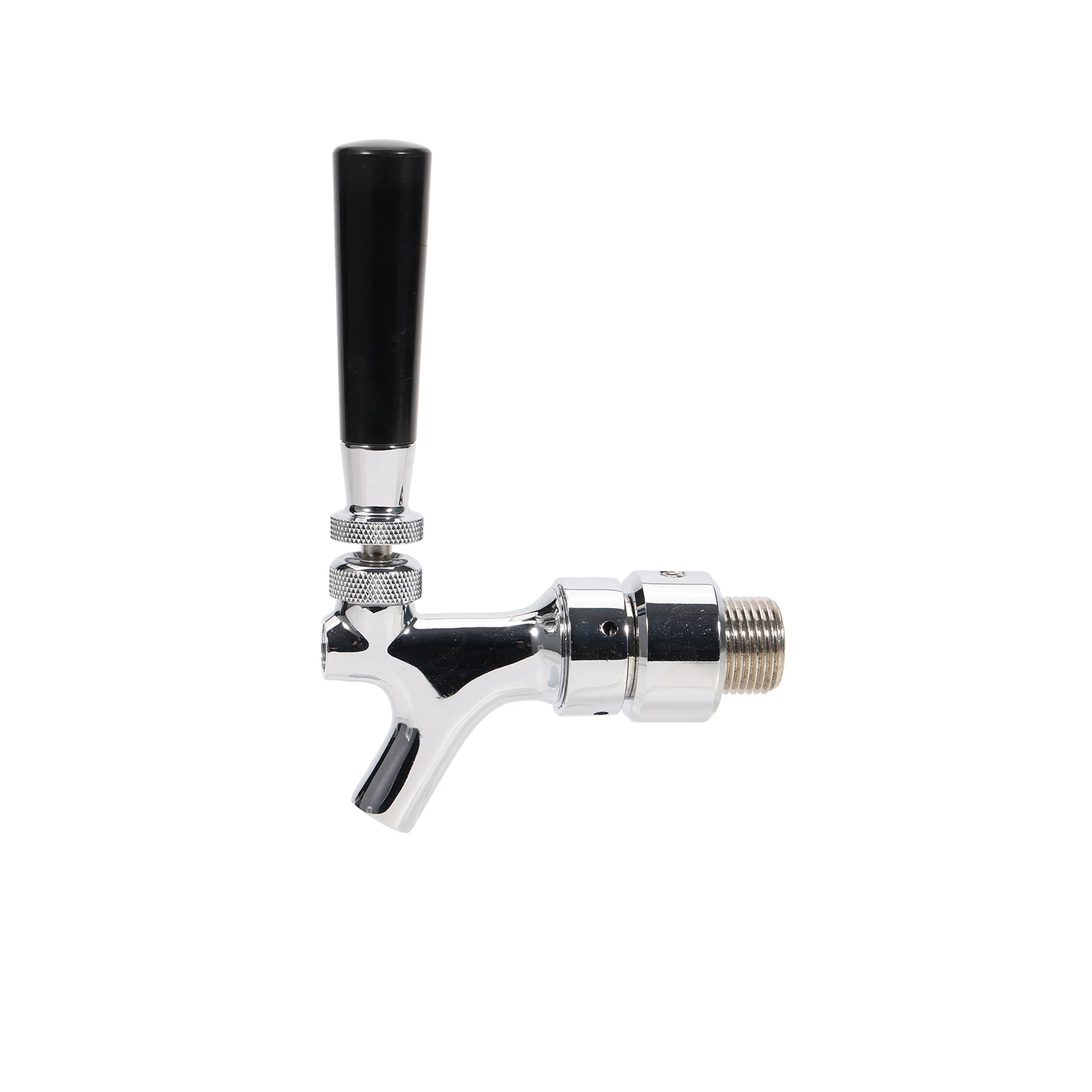 

Chrome Plate Brass US Standard Beer Tap with Shank and Spacer For Snake Beer Towers Beer Faucet G5/8" Draft Beer Tap