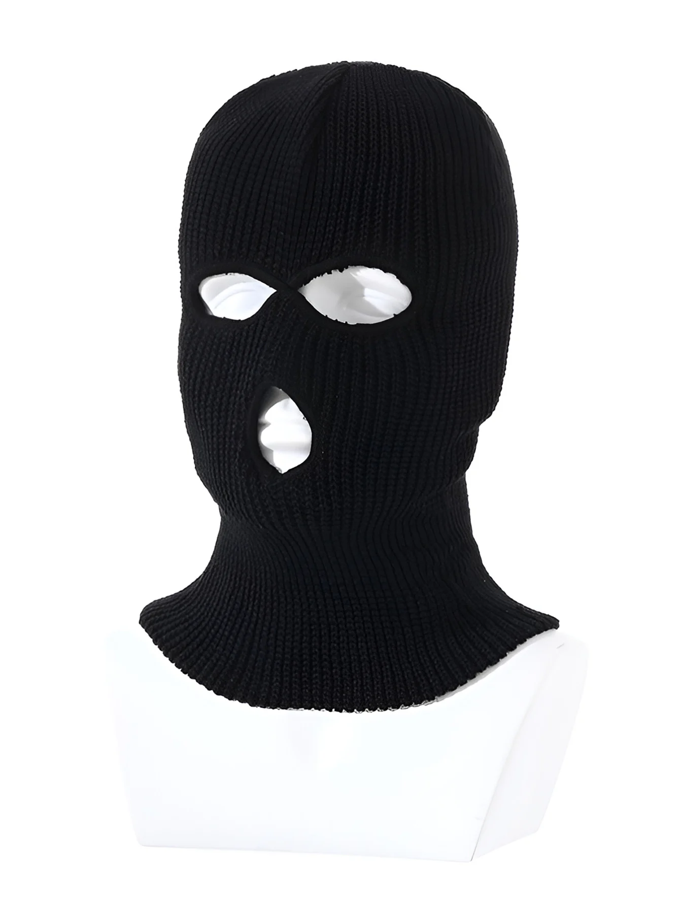 

Мотоциклетные ветрозащитные вязаные шапки на все лицо, лыжная маска на заказ, мужская теплая шерстяная Балаклава с вышивкой, зимние шапки, вязаная лыжная маска с 3 отверстиями