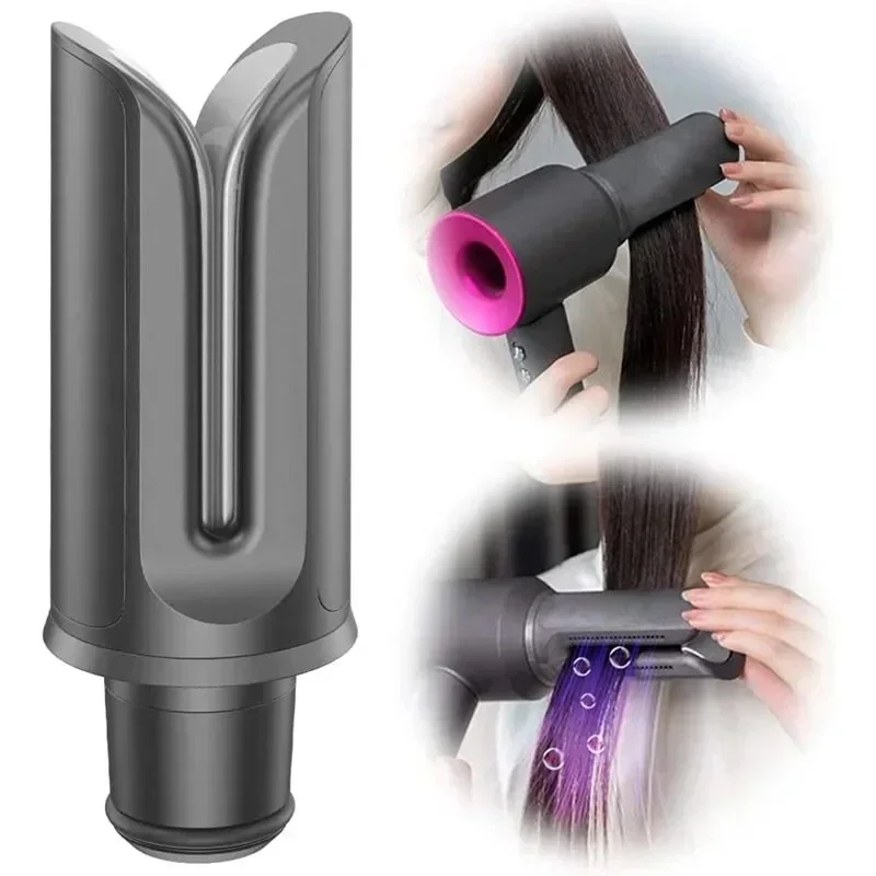 For Dyson Straight Nozzle Attachment For Dyson Supersonic Hair Dryer Accessories Hair Styling Plate Clamp Straighten Tool Nozzle