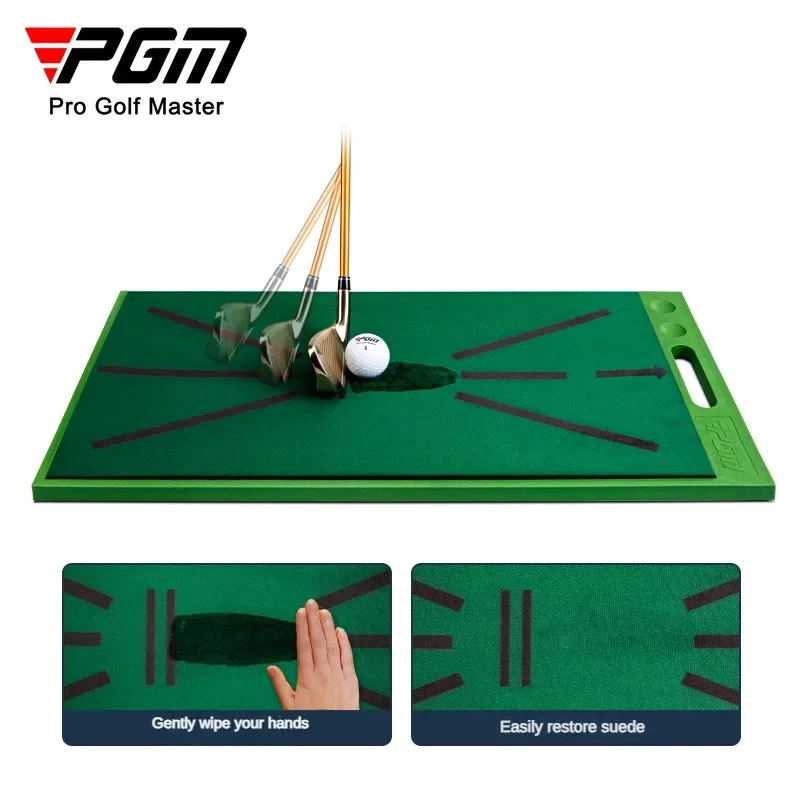 PGM Golf Training Mat Portable Swing Detection Tracker Batting Trace Hitting Driving Range Practice Fixed Rug Pad DJD033