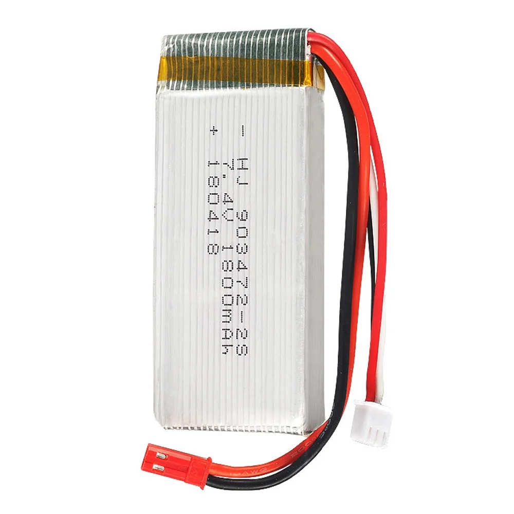 7.4V 1800mAh 2S 903472   Batería Lipo para WLtoys L959 L969 L979 L202 L212 coches de control remoto Huanqi 955 RC barco 7,4 V batería 20C