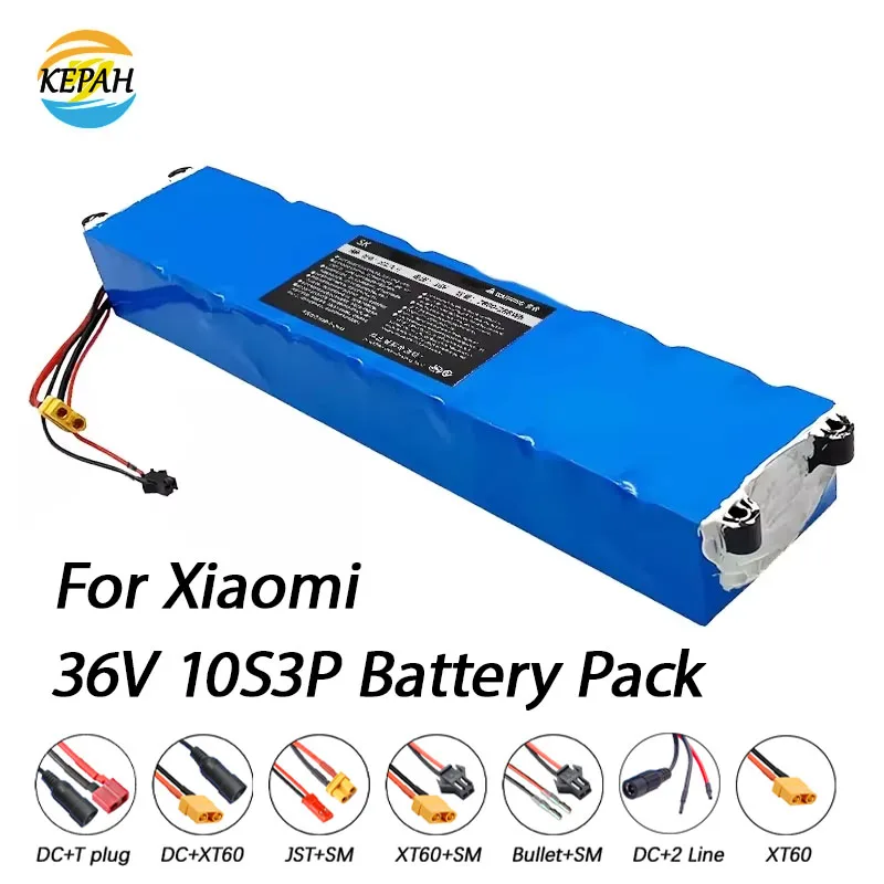 10S3P 36V Battery 7800mAh Suitable For Xiaomi M365/M365pro New Electric Scooter Battery 18650 Lithium-ion battery pack with BMS