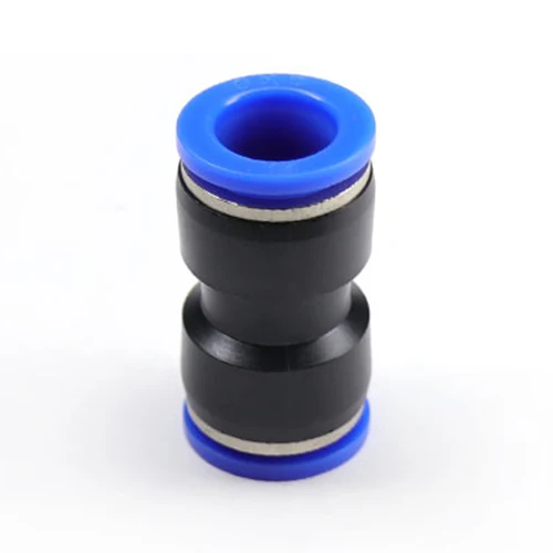 5/10 Stück Pneumatikanschlüsse der Serie PY/PU/PV/PE, Luft-/Wasserleitungen, Schnellverschluss-Steckverbinder, Kunststoff-Schlauchkupplungen, PU 4, 6, 8, 10, 12, 16 mm