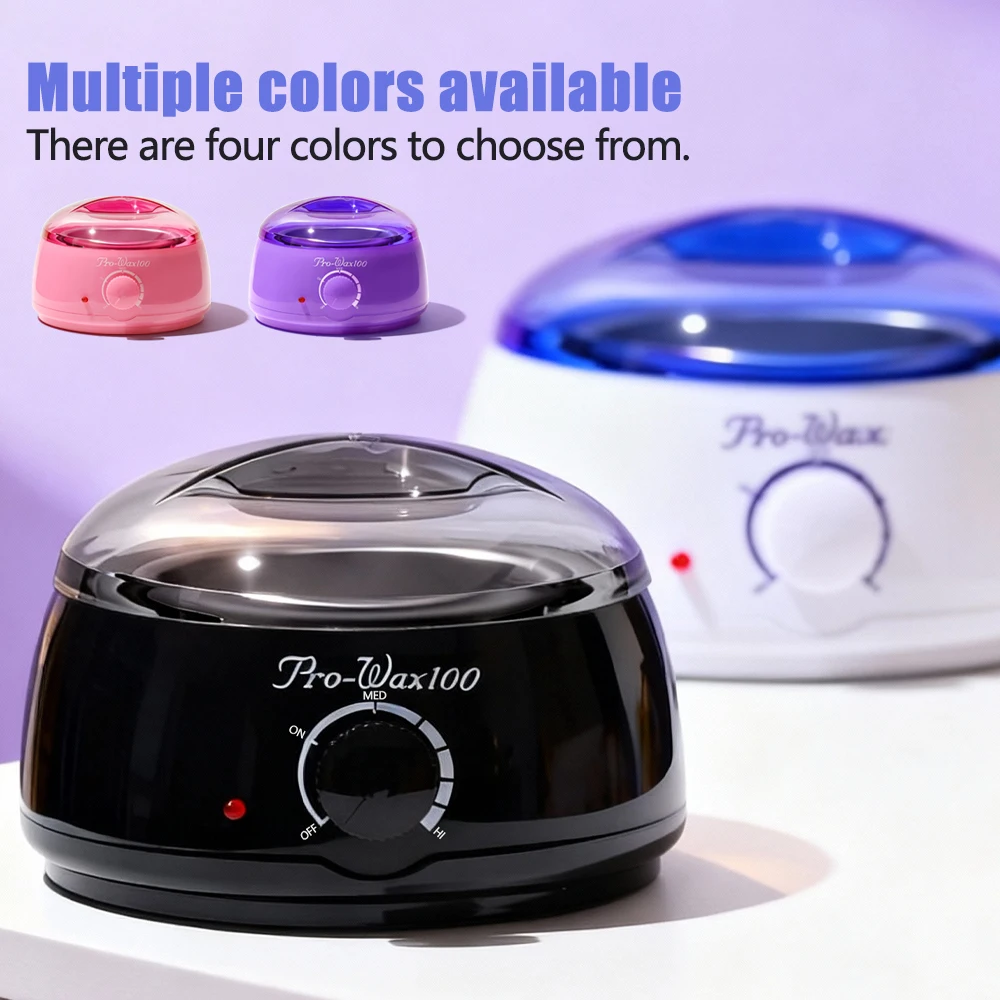 Professional Wax Heater Wax Melting Machine Rapid Heating Adjustable Temperature Easy to Clean Use on the Whole Body Home