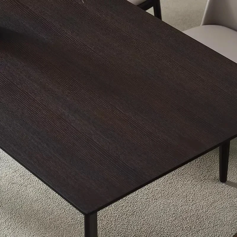 smoked color table rectangular high-end quality office conference table