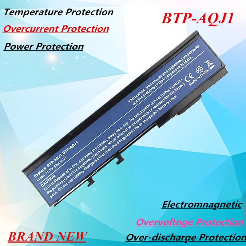 Laptop Battery For ACER Aspire 2420 2920  2920Z 3620 3620A 3640 3670 BTP-AMJ1  BTP-ANJ1 BTP-AOJ1 BT.00603.012  BT.00604.006
