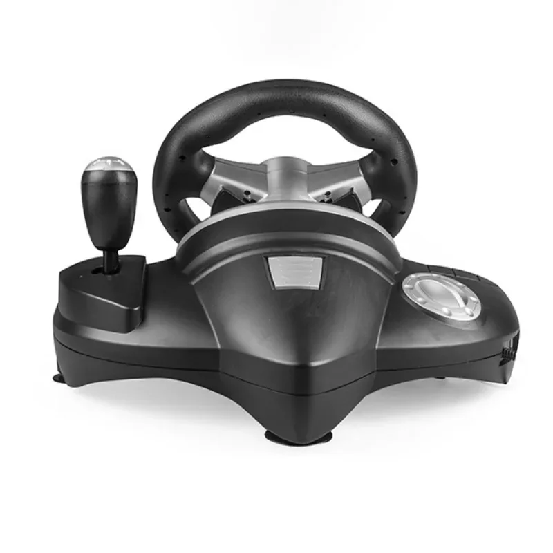 Honcam PC Racing Wheel 270 Degree Driving Force Sim Gaming Steering Wheel with Responsive Gear and Pedals for Racing Game PC PS3