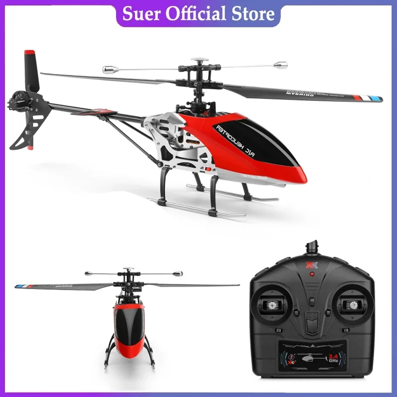 

WLtoys XK Upgraded V912-A Fixed Height Helicopter RC Drone 2.4G 4CH Dual Motor Quadcopter Aircraft Toys for Kids Gifts