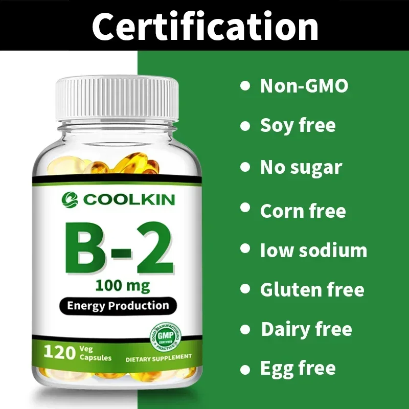 Vitamin B2 - Nervous System, Metabolism, Immune and Energy Support