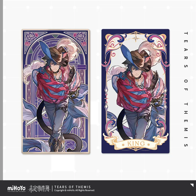 

Official MiHoYo Tears of Themis Artem Wing Luke Pearce Marius Von Hagen Card&Transparent Card Set Halloween Birthday Gift Xmas