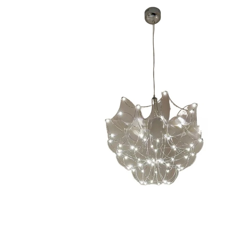 

Duplex hollow chandelier creative restaurant hotel villa living room chandelier design