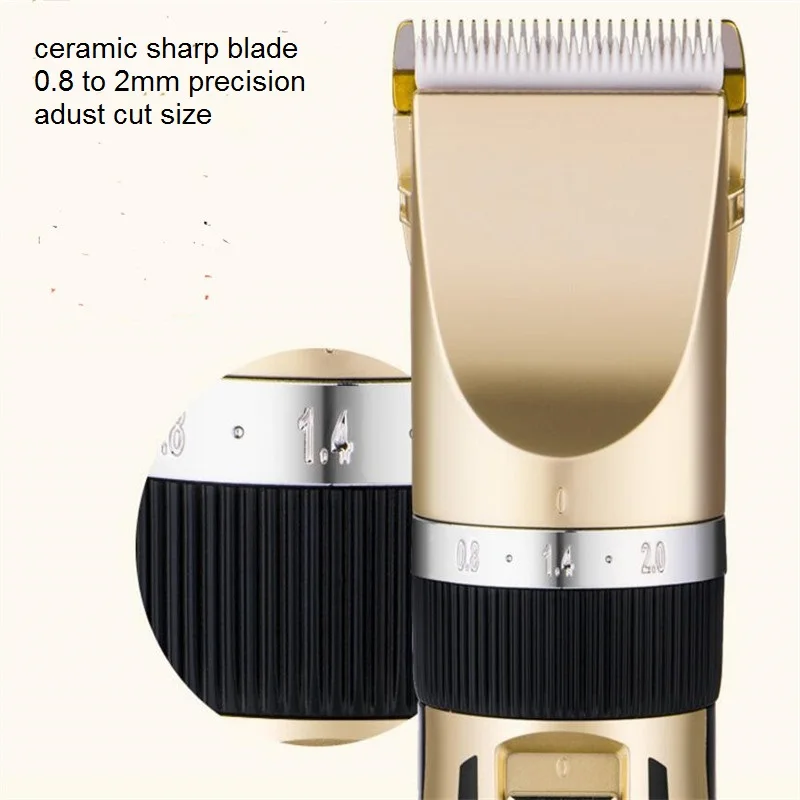 Электрическая детская машинка для стрижки волос с керамическим лезвием, тихий триммер в детском стиле, быстрое зарядное устройство, низкий уровень шума, бритва для младенцев