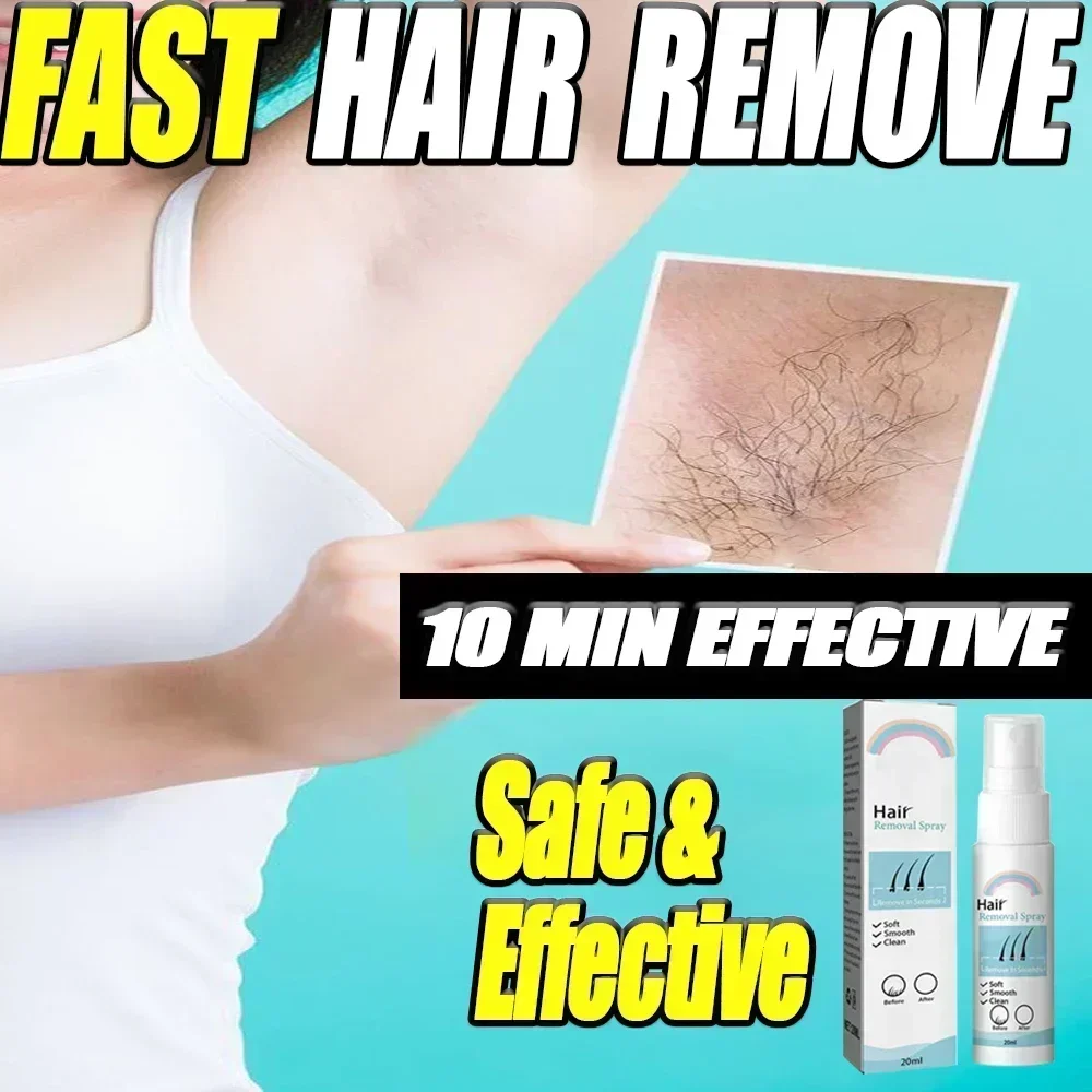 Fast Hair Removal Spray Safe Painles Remove Leg Armpit Hairs Hand Chest Hair Remover Personal Hairs Removal Hair Inhibitor