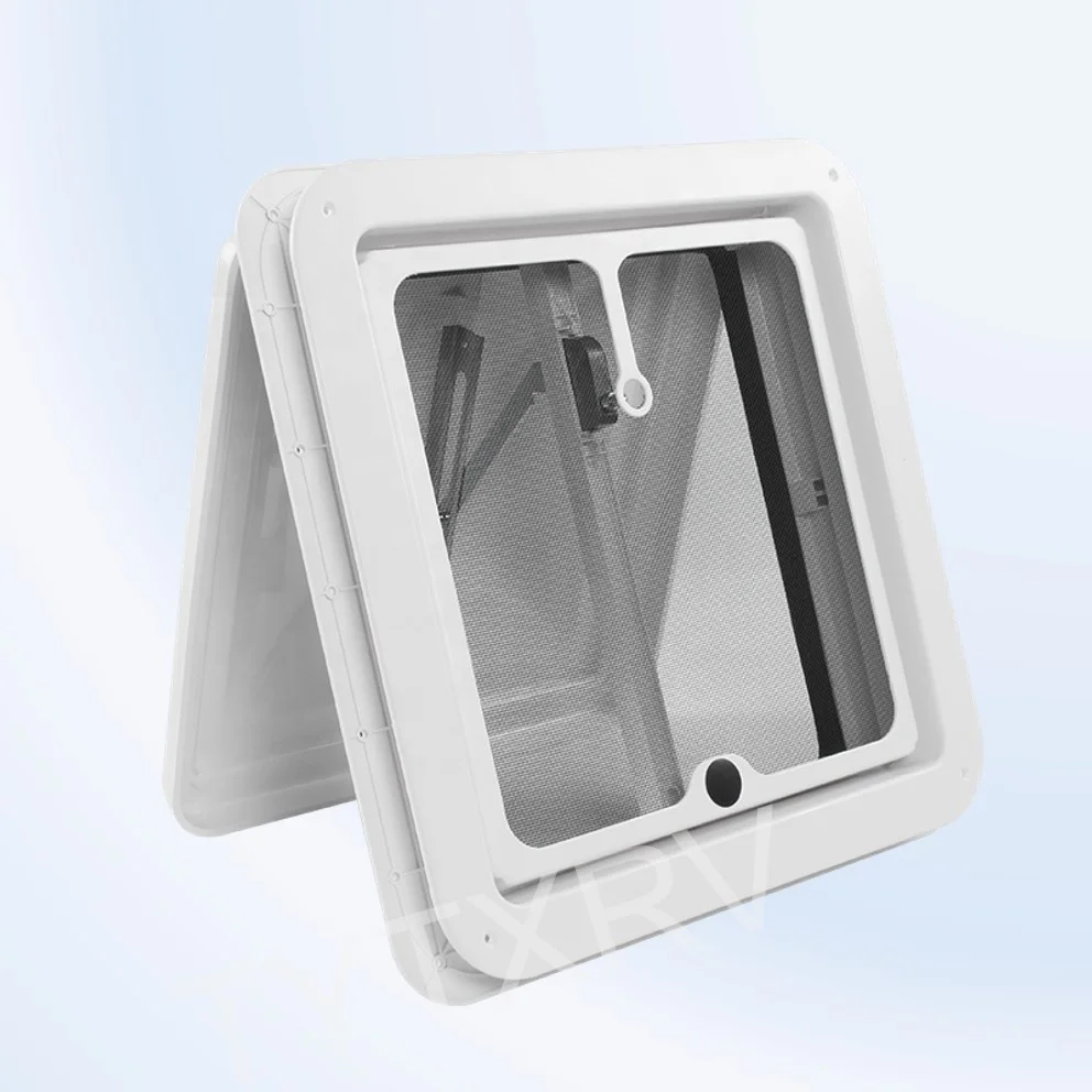 

TYTXRV 350mm RV Roof Vent Simple Without Fan White Lid