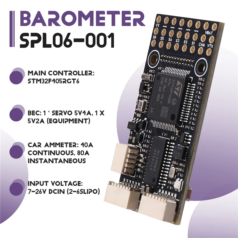 F4WSE MK1.5 Flight Controller Fixed Wing 2-6S Onboard BEC Support Analog/Digital VTX Ardupilot/INAV Firmware For RC FPV Airplane