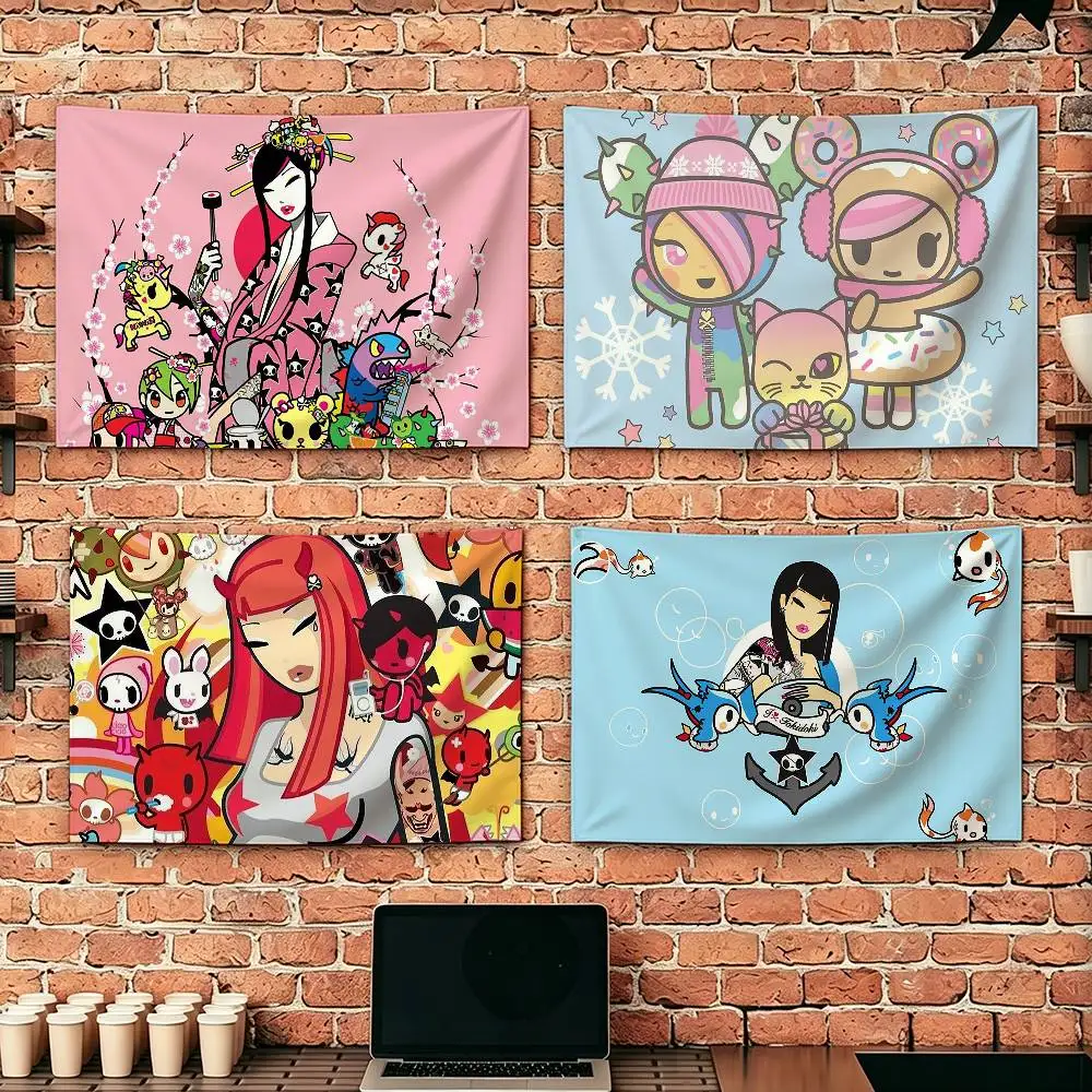 

Anime T-TokidokiS Flags Suitable For Party Club Outdoor Interior Wall Decoration Banner Fans Gift