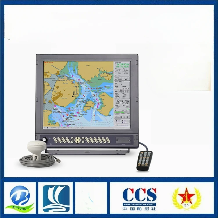 Ship 17-Inch Ship Electronic Nautical Chart System ECS Electronic Nautical Chart System Ship Inspection CCS