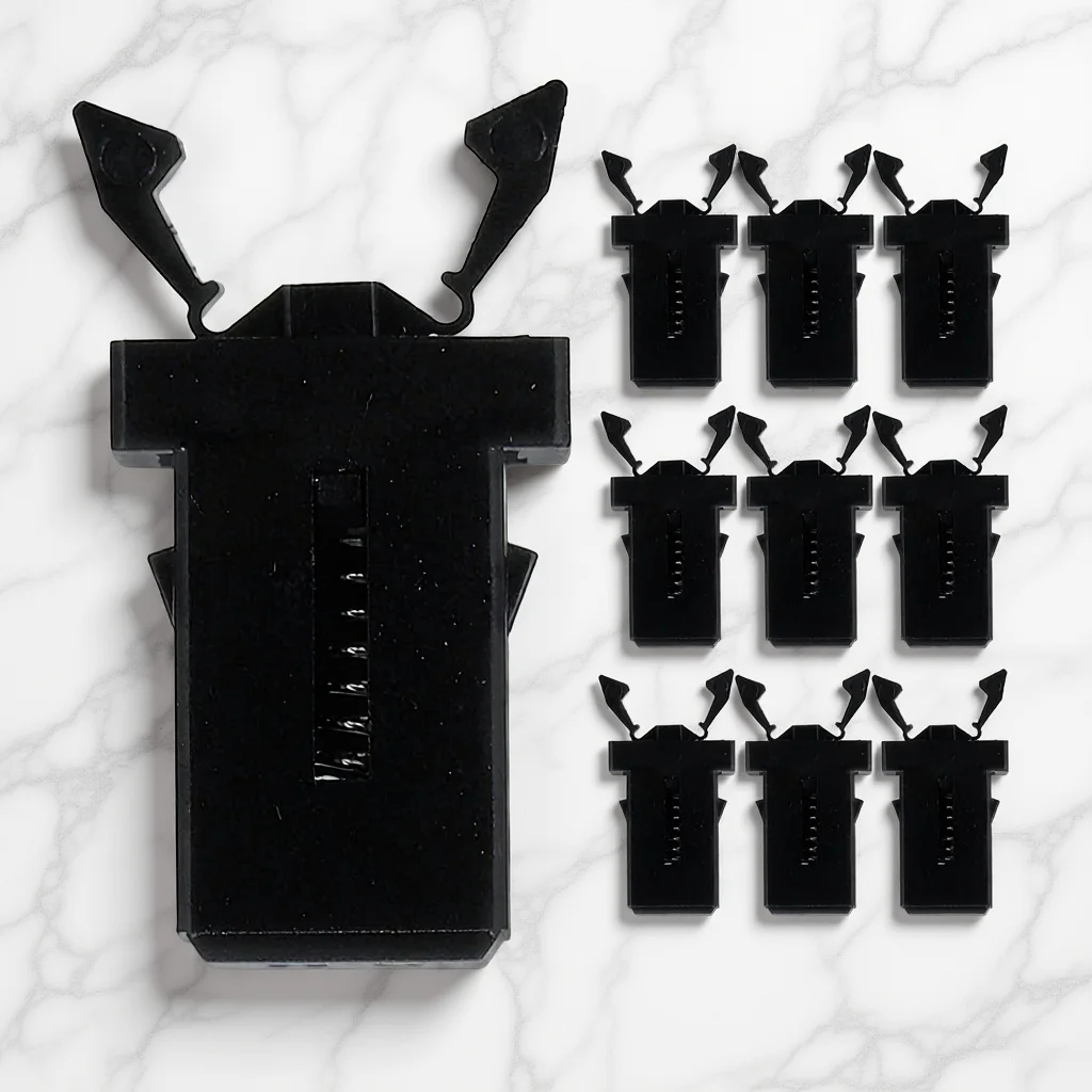 

Garbage Can Replacement Buckles 10pcs Pack Trash Can Latch Clip for Secure Waste Bin Closure and Easy Installation