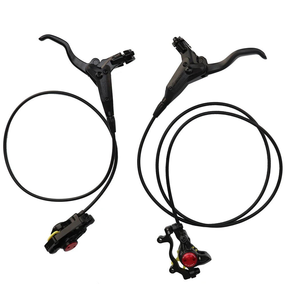 Aluminum alloy mountain bike brake with hydraulic disc brake 870 black/875 red