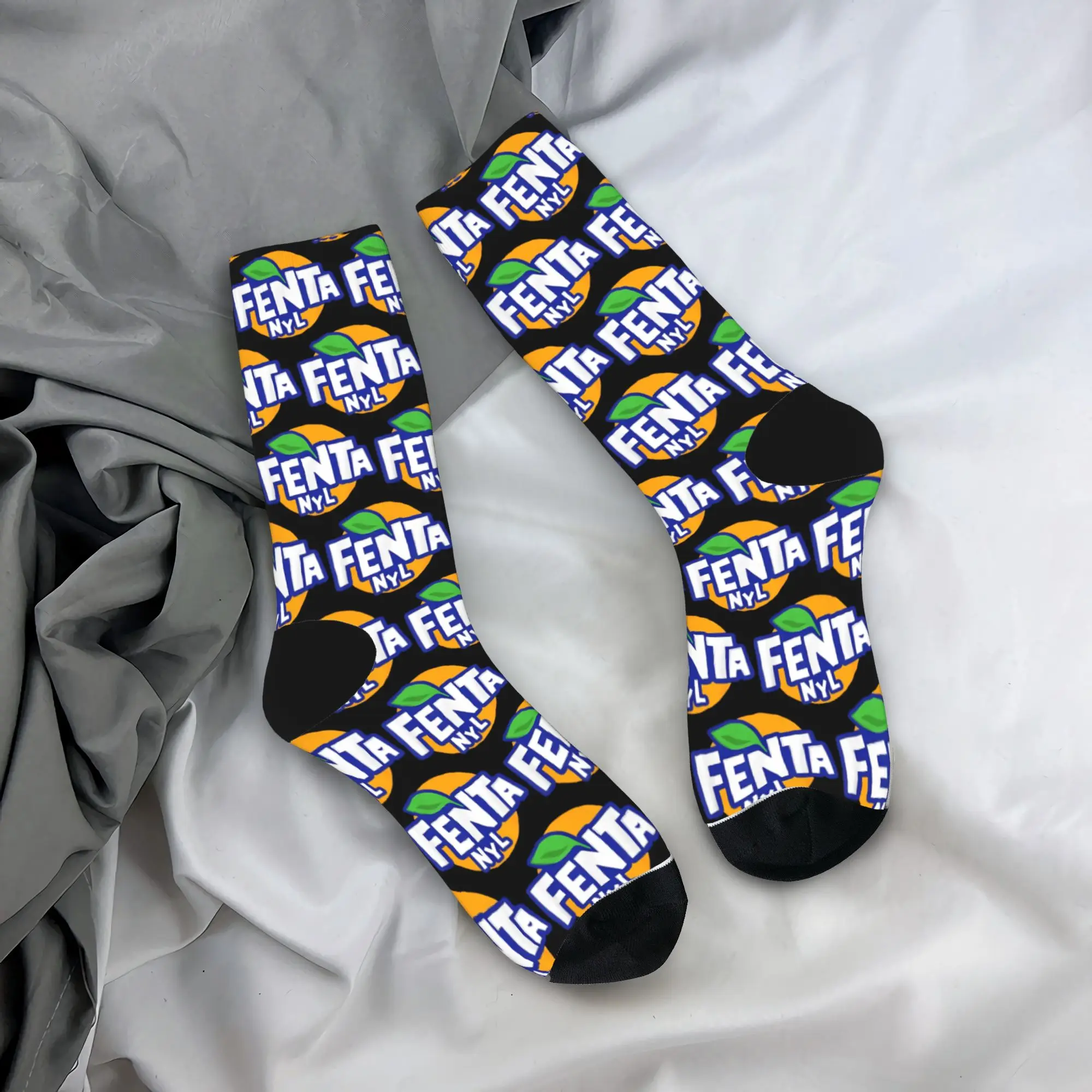 

Fenta NYL Stockings Novelty Socks Unisex Men Warm Soft Socks Winter Running Sports Graphic Anti-Slip Socks Birthday Present