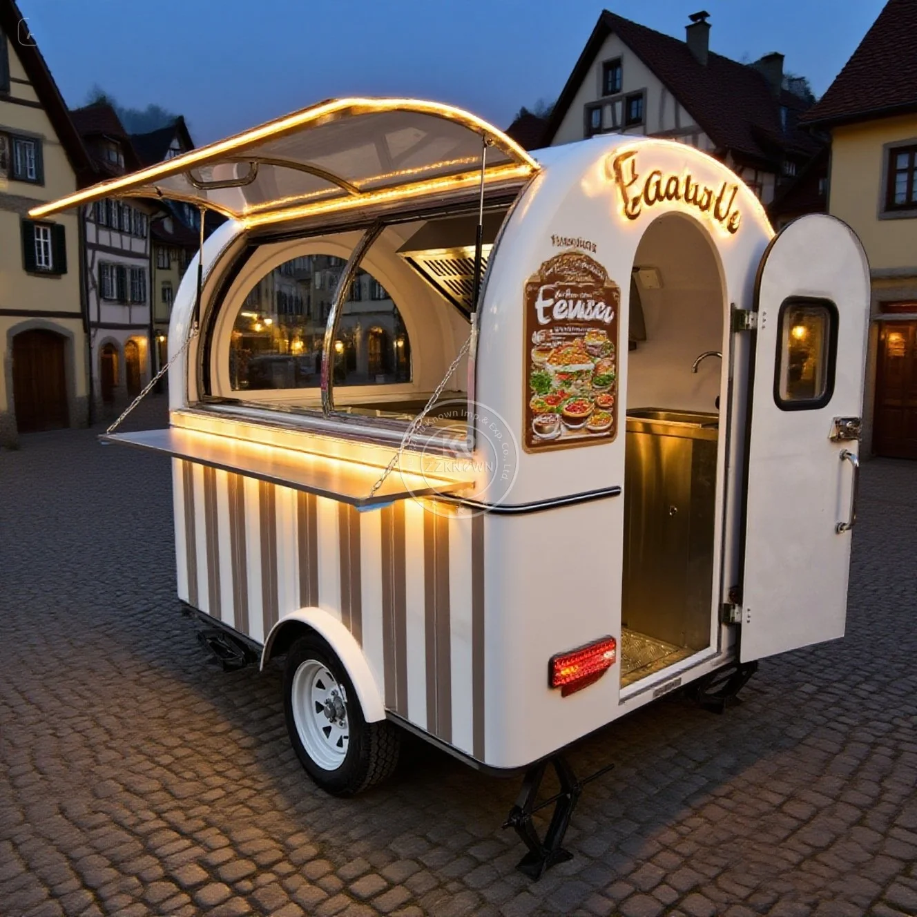 

food truck trailer mobile kitchen usa Food Truck Restaurant Coffee Trailer Ice Cream Cart Foodtruck for Sale