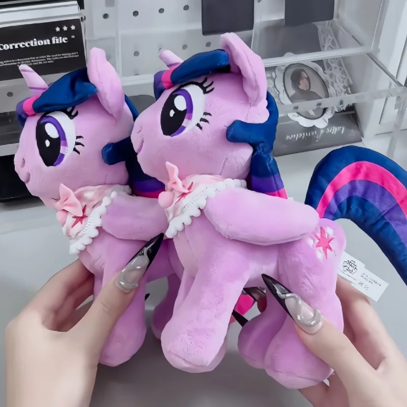 Nuevo Peluche Original de My Little Pony, Caja Sorpresa, Pinkie Pie, Applejack, Muñeco de Peluche, Figura Coleccionable, Juguete de Moda, Caja Misteriosa, Regalo para Niñas