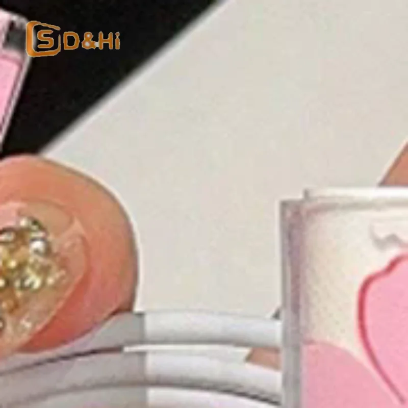 

Clear Floral 18/20W Charger Cover Suitable for 16/15/14/13 Data Cable Bite Protection Casing